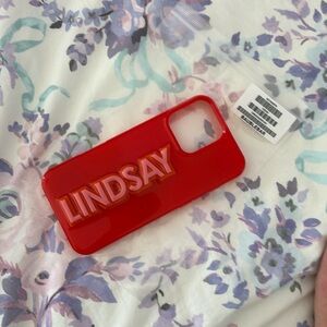 BaubleBar iPhone 16 pro max custom case nwt